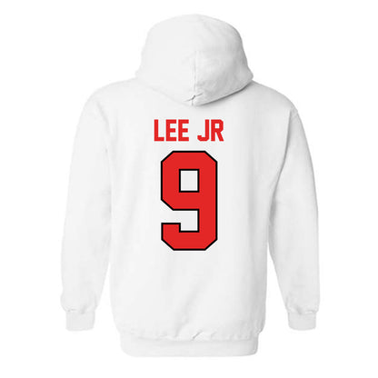 Texas Tech - NCAA Football : Donte Lee Jr - Classic Shersey Hooded Sweatshirt-1