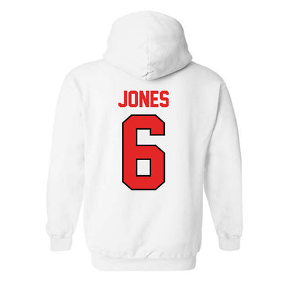 Texas Tech - NCAA Football : Jalen Jones - Classic Shersey Hooded Sweatshirt-1