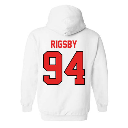 Texas Tech - NCAA Football : Braylon Rigsby - Classic Shersey Hooded Sweatshirt-1