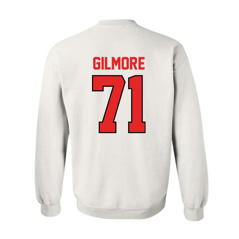 Texas Tech - NCAA Football : Bryce Gilmore - Classic Shersey Crewneck Sweatshirt-1