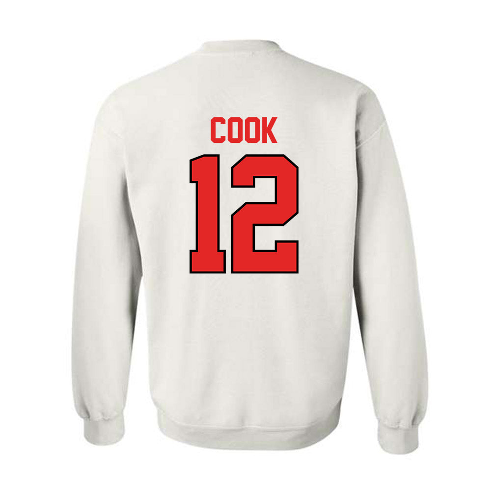 Texas Tech - NCAA Women's Volleyball : Taylor Cook - Classic Shersey Crewneck Sweatshirt-1
