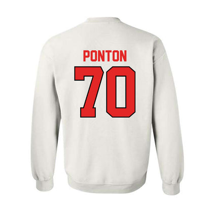 Texas Tech - NCAA Football : Jacob Ponton - Classic Shersey Crewneck Sweatshirt