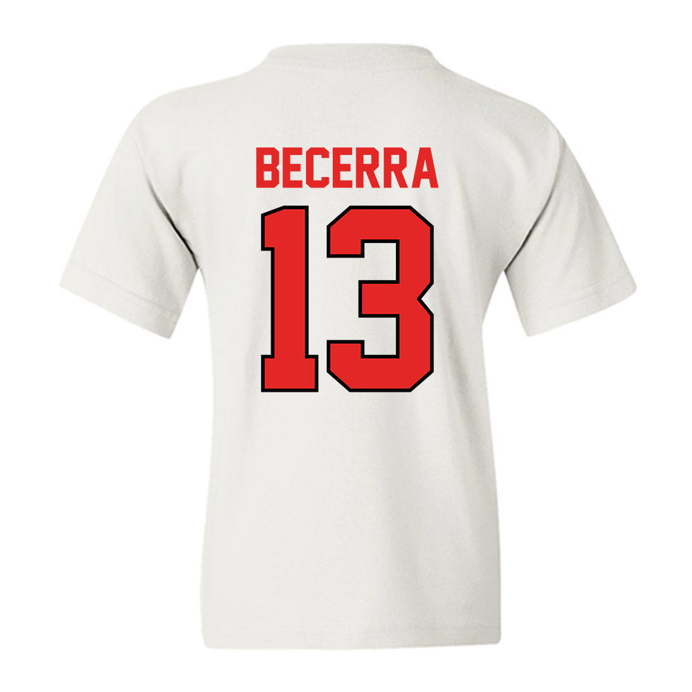 Texas Tech - NCAA Baseball : Donovan Becerra - Classic Shersey Youth T-Shirt-1