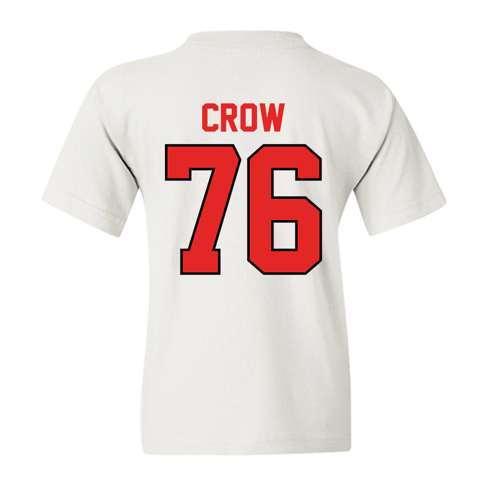 Texas Tech - NCAA Football : Jacob Crow - Classic Shersey Youth T-Shirt-1