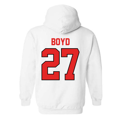 Texas Tech - NCAA Football : Amier Boyd - Classic Shersey Hooded Sweatshirt-1