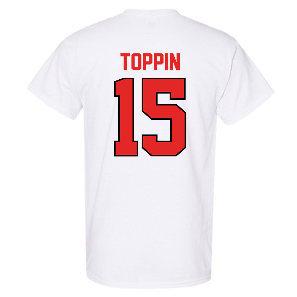 Texas Tech - NCAA Men's Basketball : JT Toppin - Classic Shersey T-Shirt-1