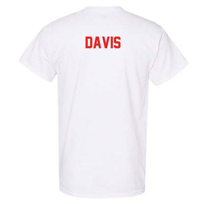 Texas Tech - NCAA Men's Basketball : Vincent Davis - Classic Shersey T-Shirt-1