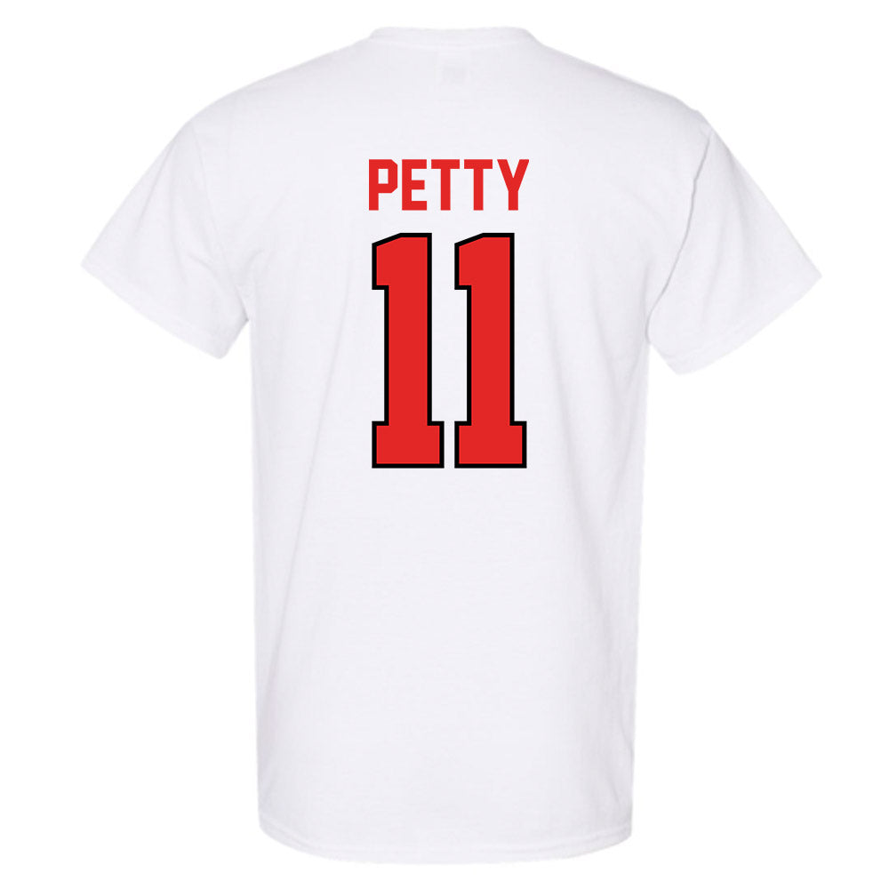 Texas Tech - NCAA Men's Basketball : Jaylen Petty - Classic Shersey T-Shirt-1