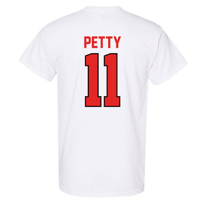 Texas Tech - NCAA Men's Basketball : Jaylen Petty - Classic Shersey T-Shirt-1