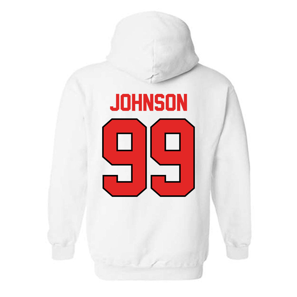 Texas Tech - NCAA Football : Jojo Johnson - Classic Shersey Hooded Sweatshirt-1