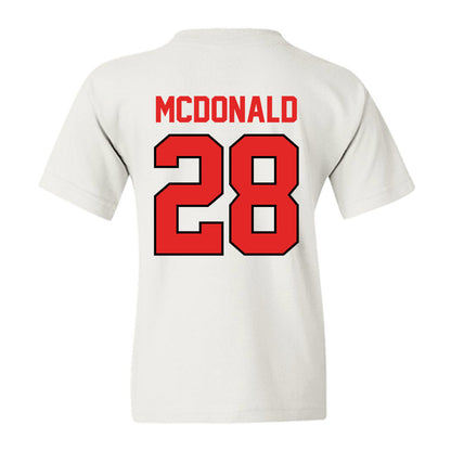 Texas Tech - NCAA Football : Braylan McDonald - Classic Shersey Youth T-Shirt-1