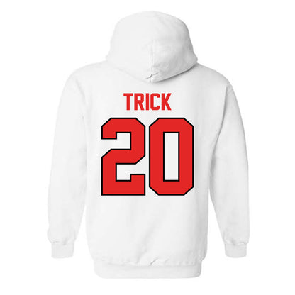 Texas Tech - NCAA Football : Adam Trick - Classic Shersey Hooded Sweatshirt-1