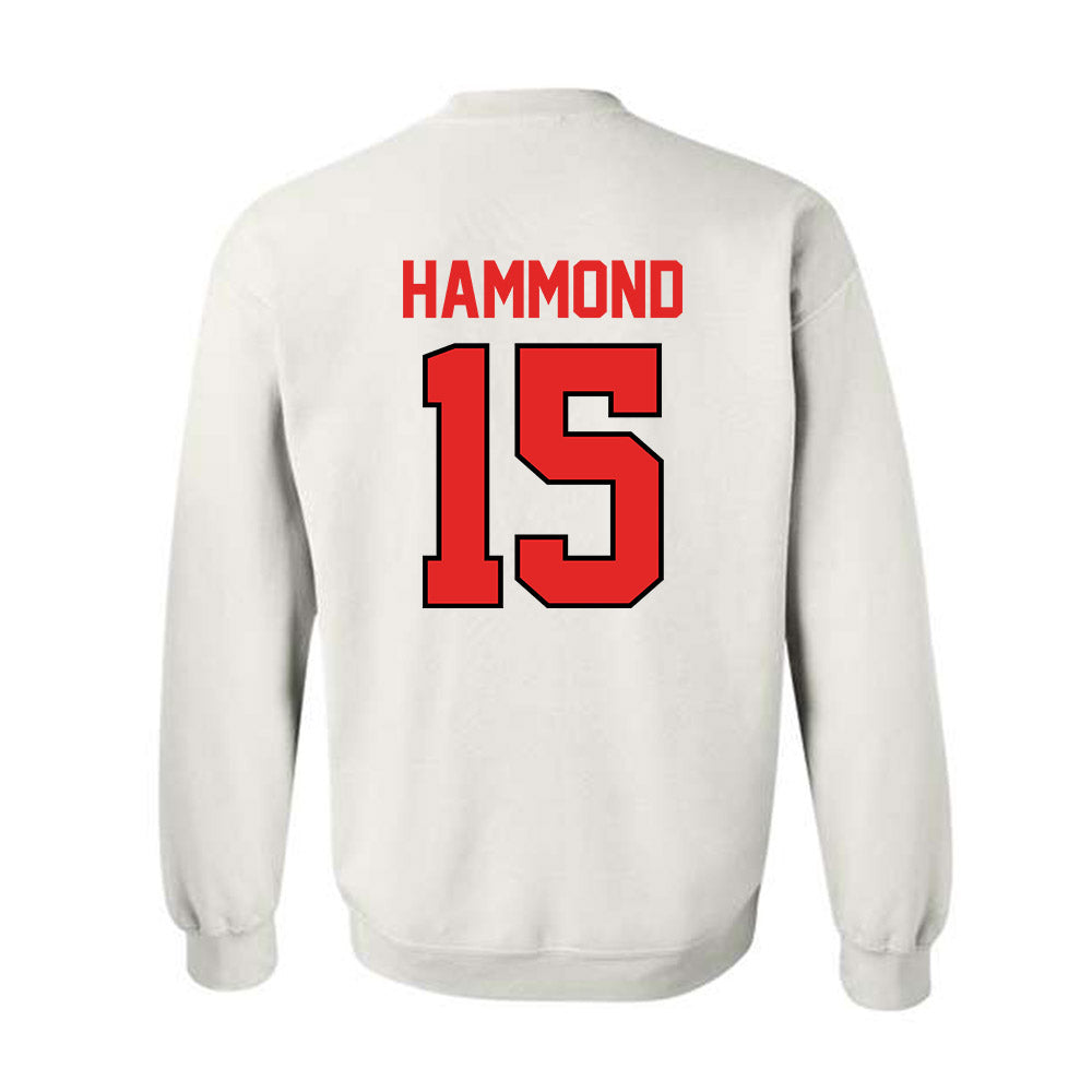 Texas Tech - NCAA Football : Will Hammond - Classic Shersey Crewneck Sweatshirt-1