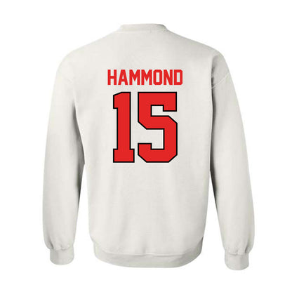 Texas Tech - NCAA Football : Will Hammond - Classic Shersey Crewneck Sweatshirt-1