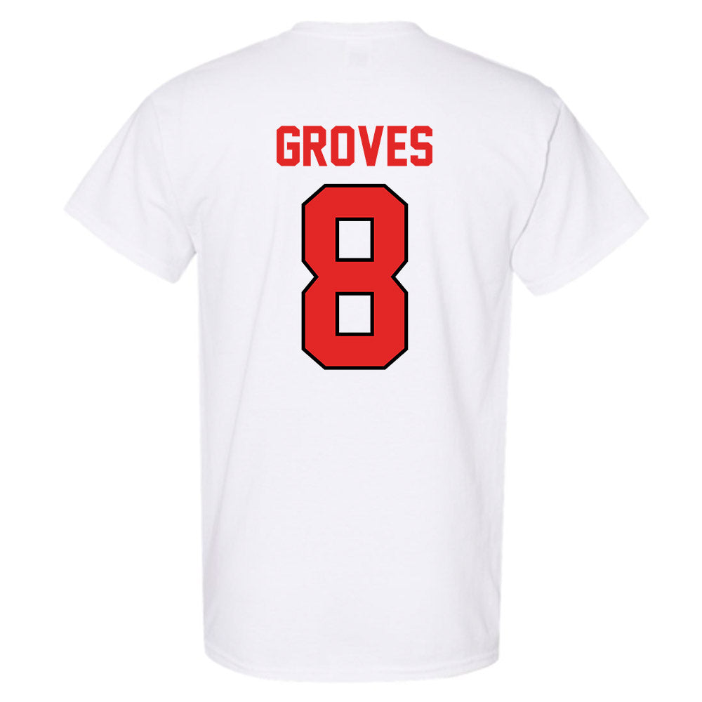 Texas Tech - NCAA Men's Basketball : Nolan Groves - Classic Shersey T-Shirt-1