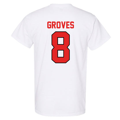 Texas Tech - NCAA Men's Basketball : Nolan Groves - Classic Shersey T-Shirt-1