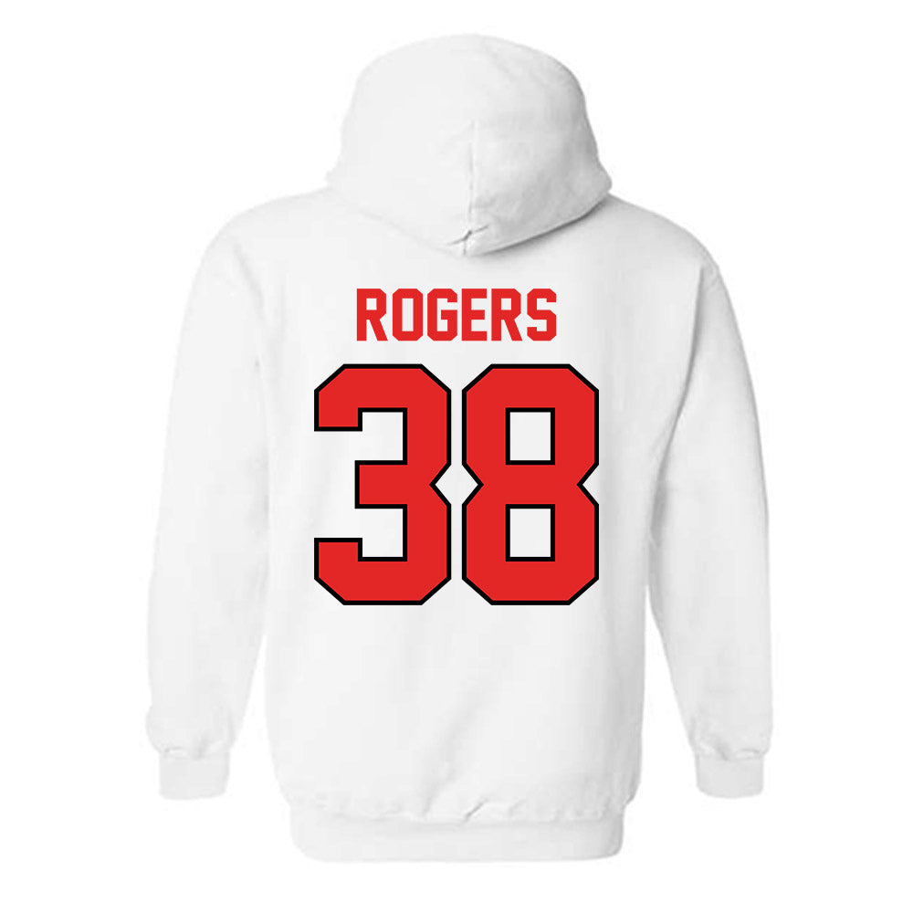 Texas Tech - NCAA Baseball : Jacob Rogers - Classic Shersey Hooded Sweatshirt-1