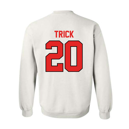 Texas Tech - NCAA Football : Adam Trick - Classic Shersey Crewneck Sweatshirt-1