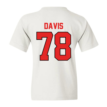 Texas Tech - NCAA Football : Ellis Davis - Classic Shersey Youth T-Shirt