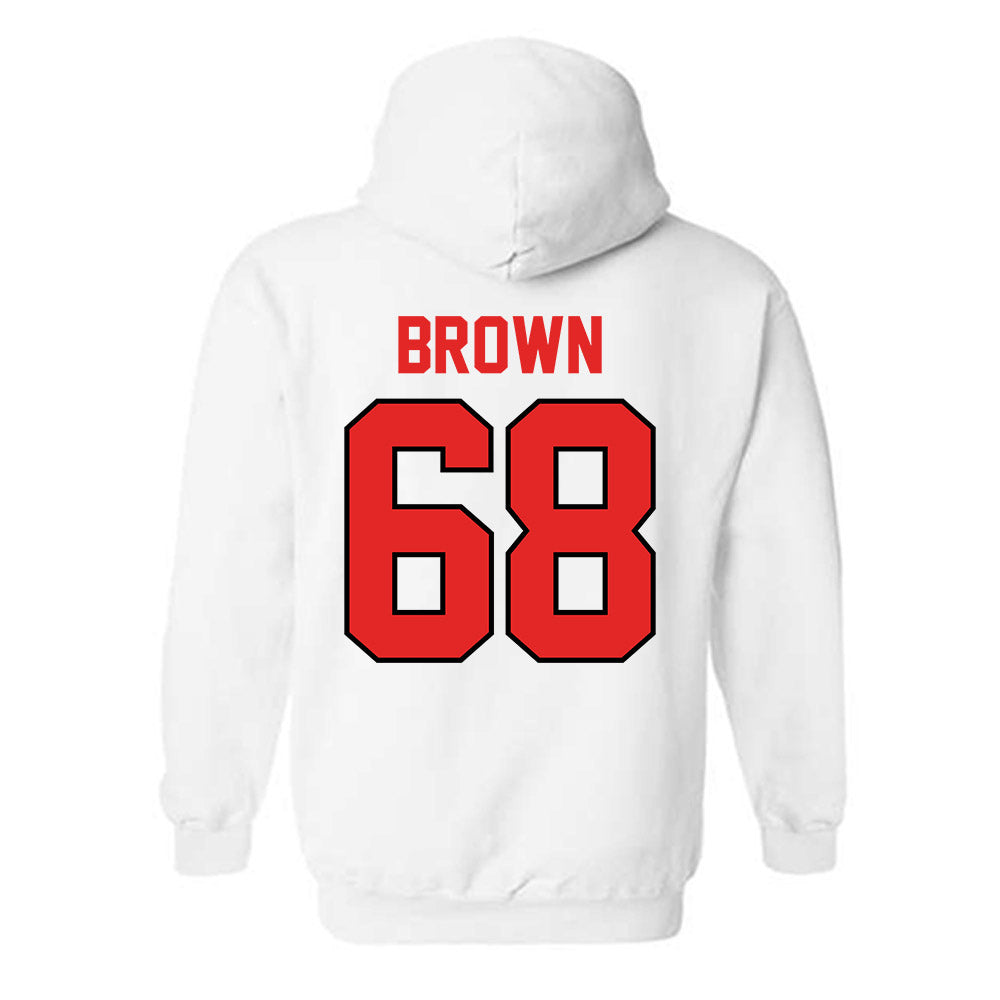 Texas Tech - NCAA Football : Ren Brown - Classic Shersey Hooded Sweatshirt-1