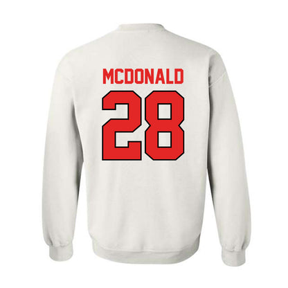Texas Tech - NCAA Football : Braylan McDonald - Classic Shersey Crewneck Sweatshirt-1