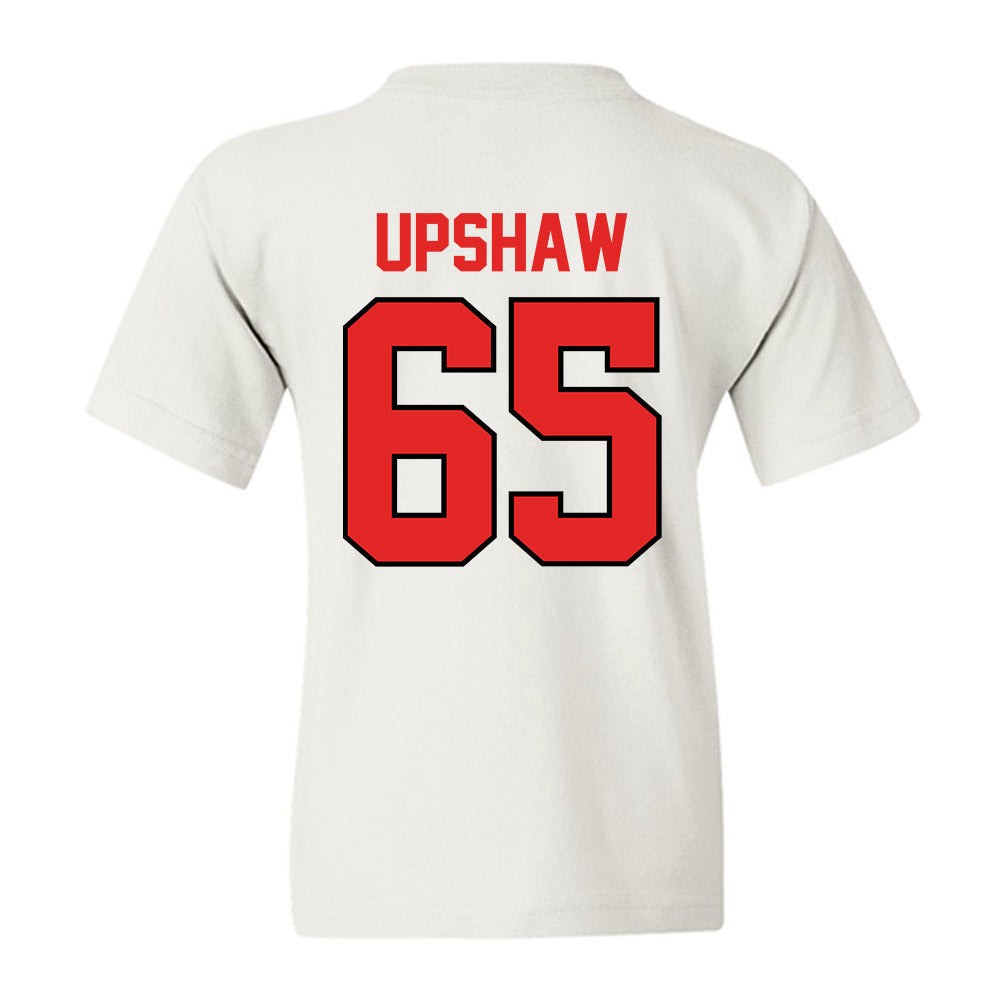 Texas Tech - NCAA Football : Danthis Upshaw - Classic Shersey Youth T-Shirt-1