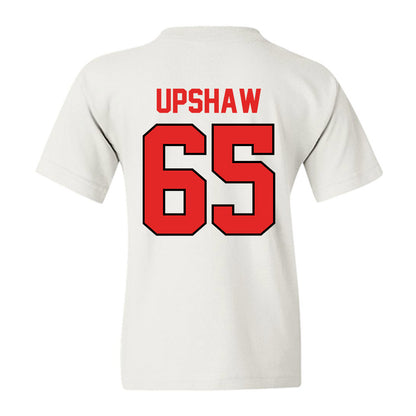 Texas Tech - NCAA Football : Danthis Upshaw - Classic Shersey Youth T-Shirt-1