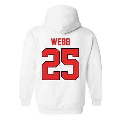 Texas Tech - NCAA Football : Donovan Webb - Classic Shersey Hooded Sweatshirt-1