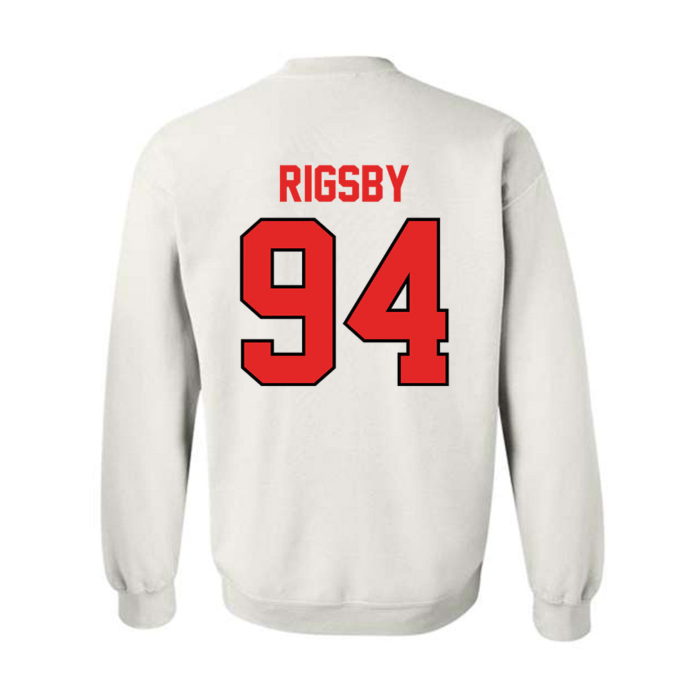 Texas Tech - NCAA Football : Braylon Rigsby - Classic Shersey Crewneck Sweatshirt-1