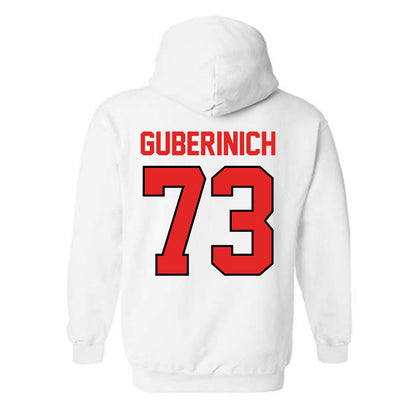 Texas Tech - NCAA Football : Danilo Guberinich - Classic Shersey Hooded Sweatshirt-1