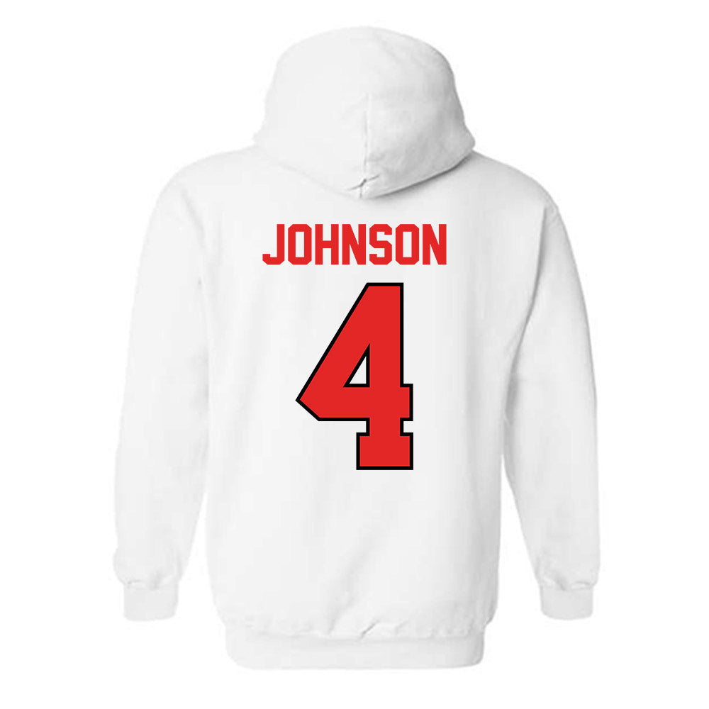 Texas Tech - NCAA Football : Kenny Johnson - Classic Shersey Hooded Sweatshirt-1