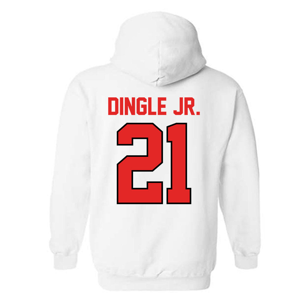 Texas Tech - NCAA Football : Miquel Dingle Jr. - Classic Shersey Hooded Sweatshirt-1