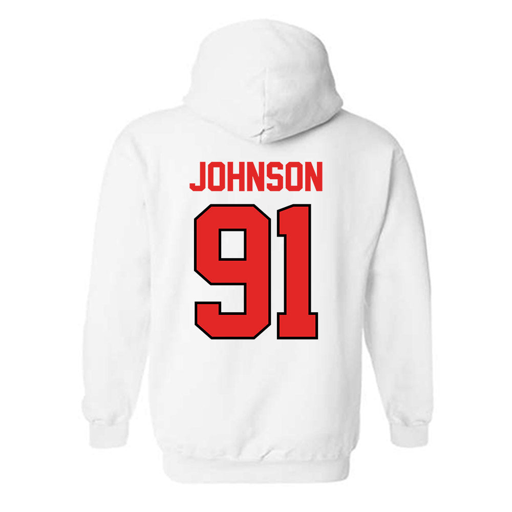 Texas Tech - NCAA Football : Krush Johnson - Classic Shersey Hooded Sweatshirt-1