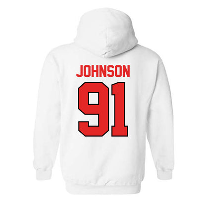 Texas Tech - NCAA Football : Krush Johnson - Classic Shersey Hooded Sweatshirt-1