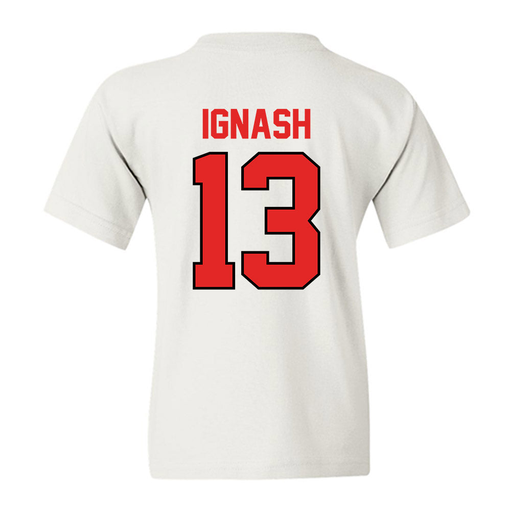 Texas Tech - NCAA Women's Volleyball : Shelby Ignash - Classic Shersey Youth T-Shirt-1