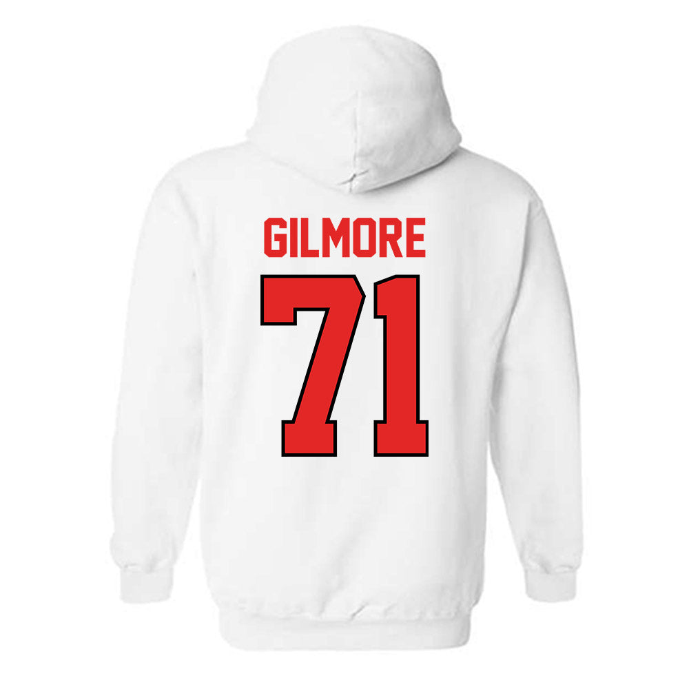 Texas Tech - NCAA Football : Bryce Gilmore - Classic Shersey Hooded Sweatshirt-1