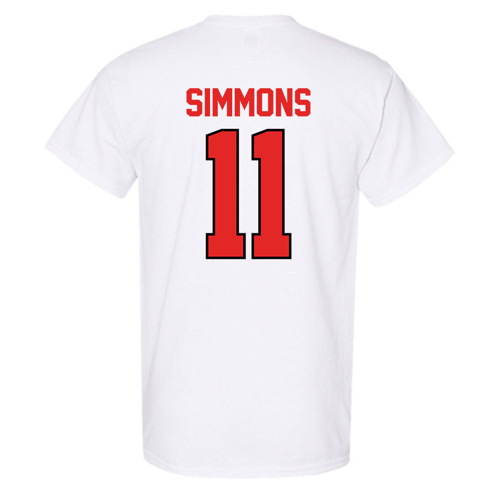 Texas Tech - NCAA Football : Malcolm Simmons - Classic Shersey T-Shirt-1