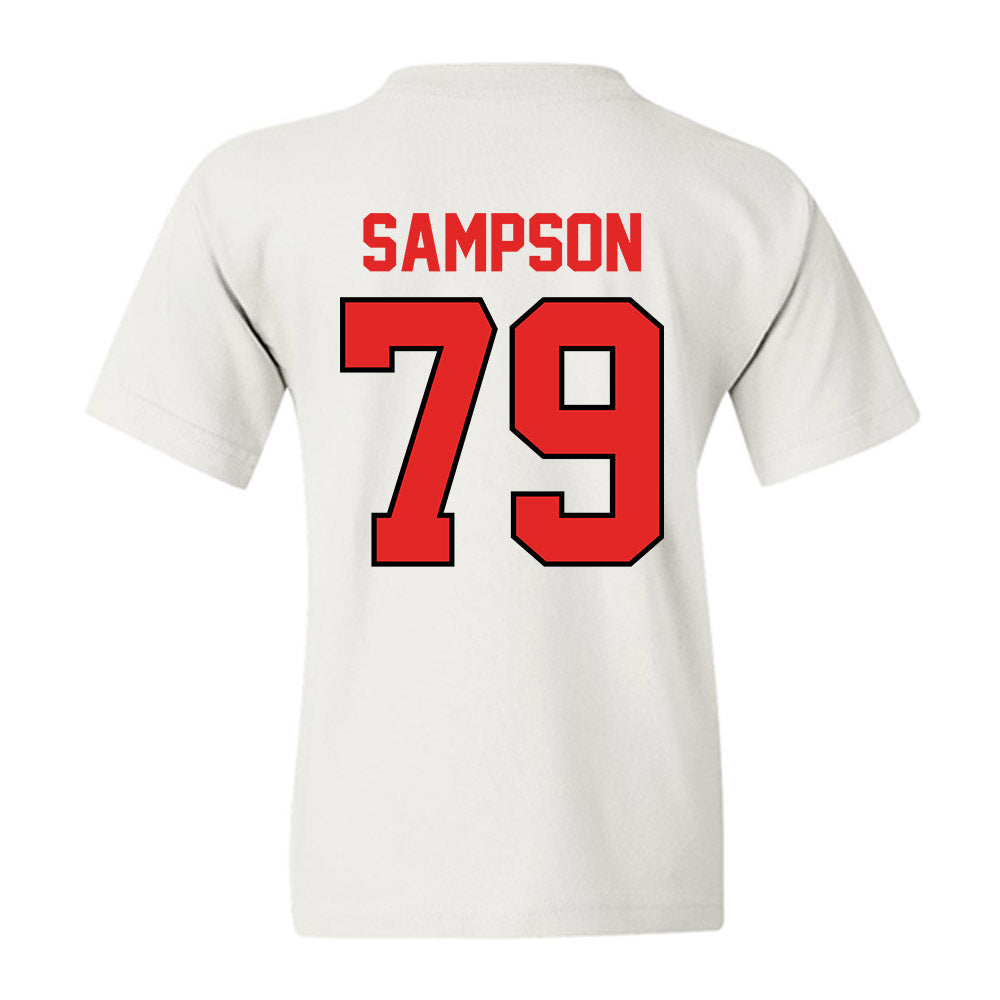 Texas Tech - NCAA Football : Howard Sampson - Classic Shersey Youth T-Shirt-1