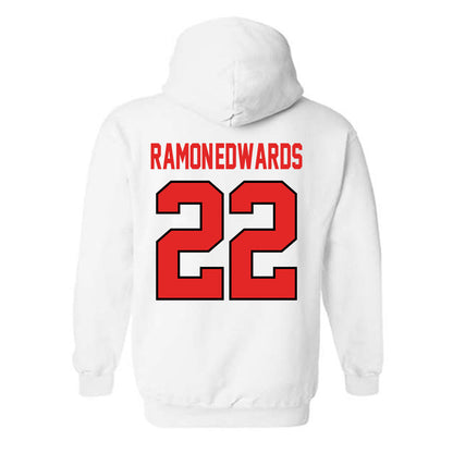 Texas Tech - NCAA Football : Marcus Ramon-Edwards - Classic Shersey Hooded Sweatshirt-1