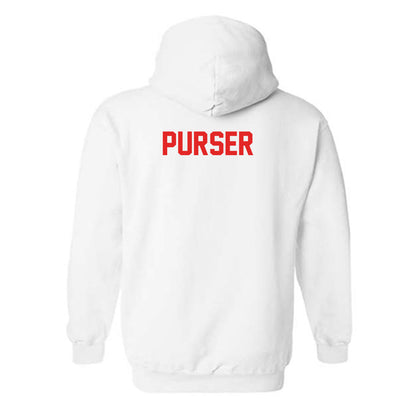 Texas Tech - NCAA Men's Track & Field : KYEN PURSER - Classic Shersey Hooded Sweatshirt-1