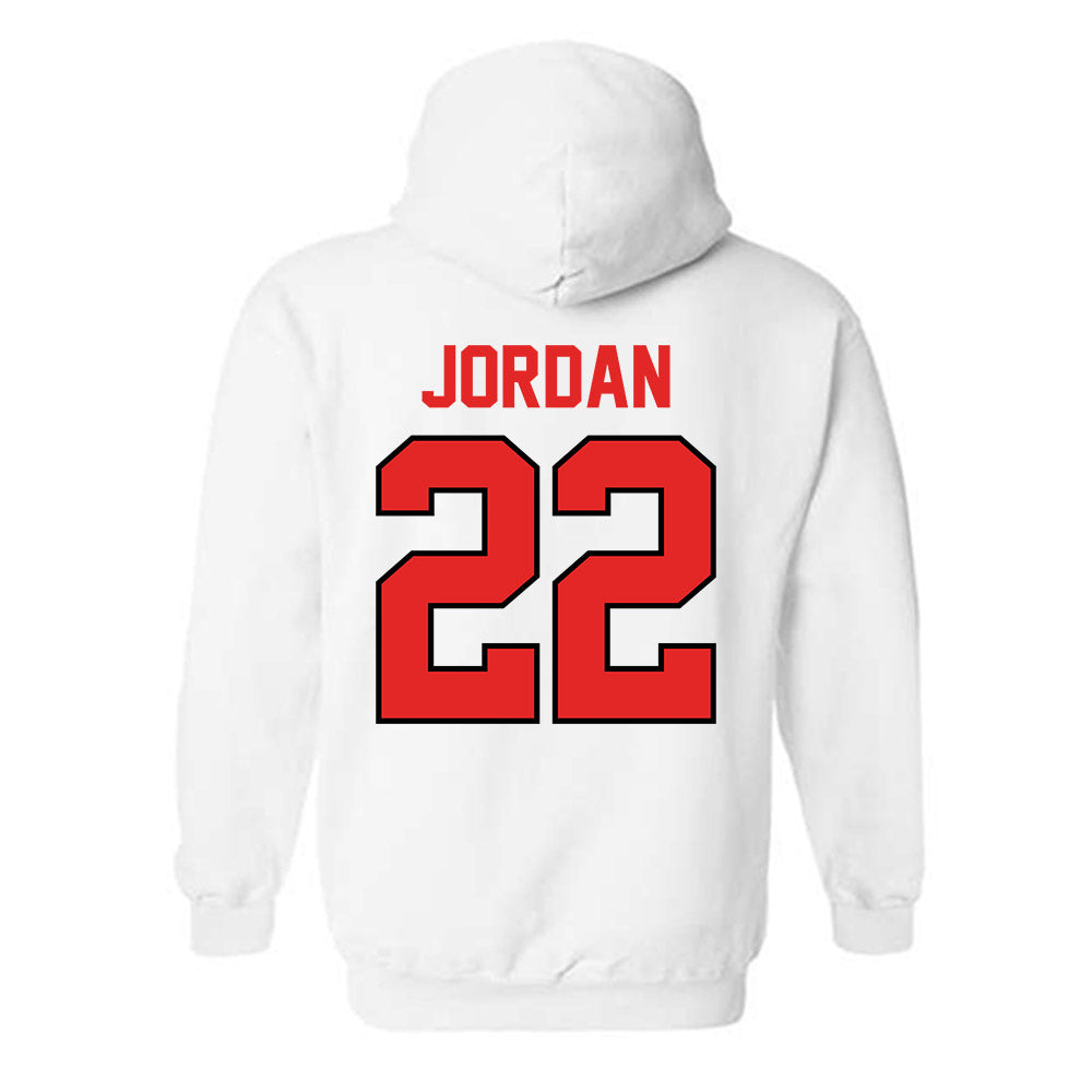 Texas Tech - NCAA Women's Volleyball : Faith Jordan - Classic Shersey Hooded Sweatshirt-1