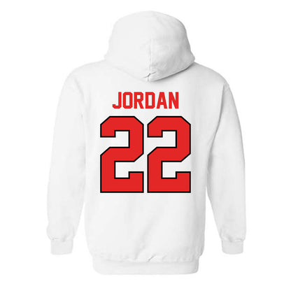 Texas Tech - NCAA Women's Volleyball : Faith Jordan - Classic Shersey Hooded Sweatshirt-1