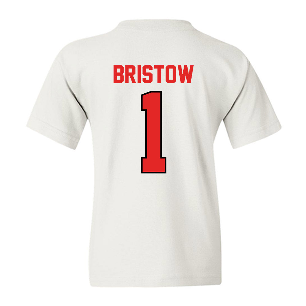 Texas Tech - NCAA Women's Basketball : Jalynn Bristow - Classic Shersey Youth T-Shirt-1