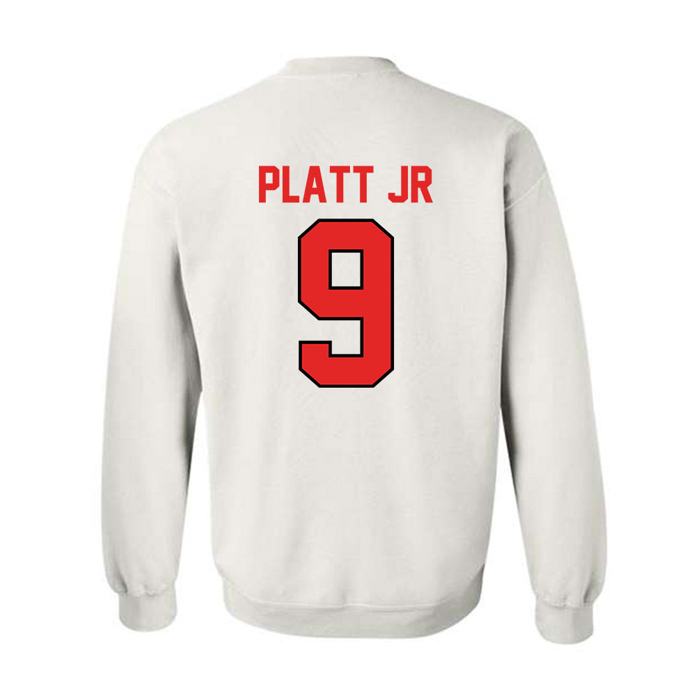 Texas Tech - NCAA Football : Corey Platt Jr - Classic Shersey Crewneck Sweatshirt-1