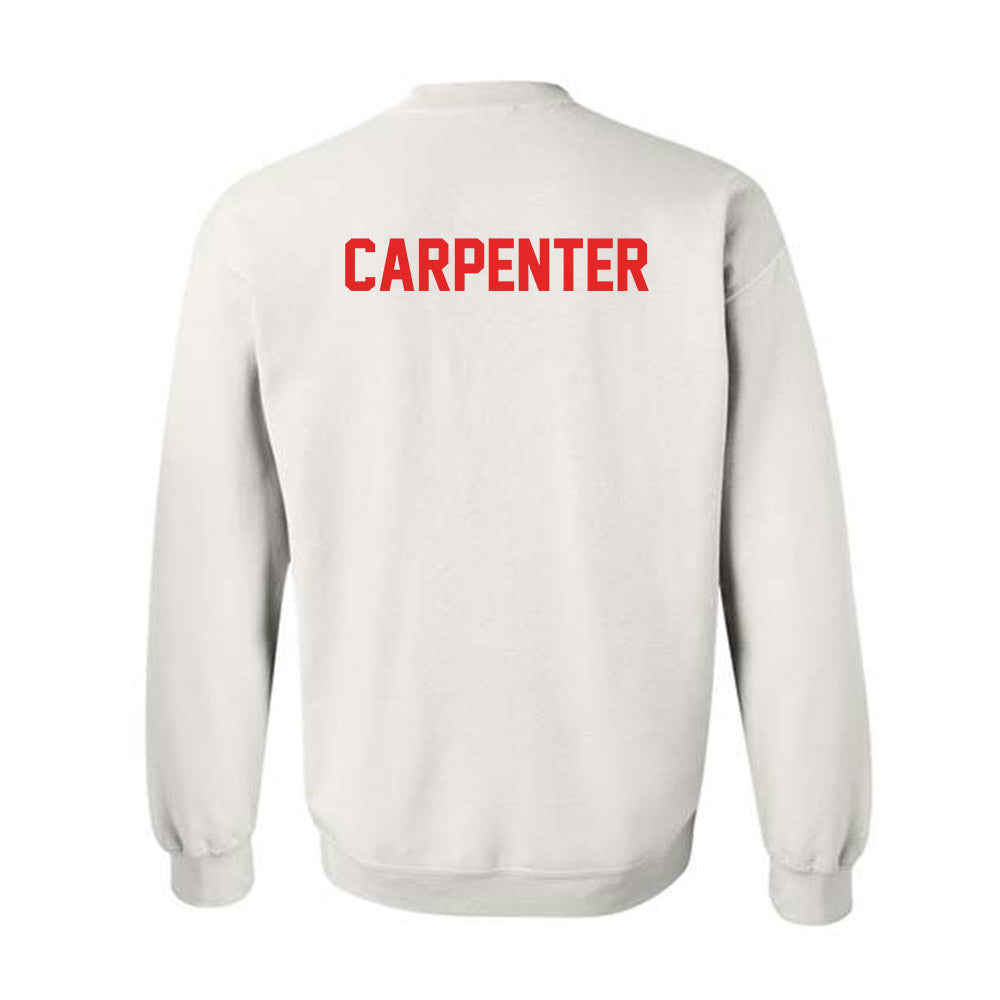 Texas Tech - NCAA Football : Jett Carpenter - Classic Shersey Crewneck Sweatshirt-1