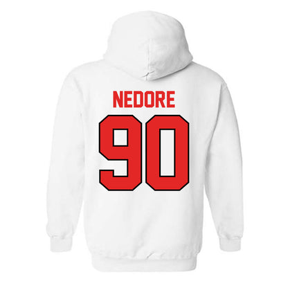Texas Tech - NCAA Football : Ansel Nedore - Classic Shersey Hooded Sweatshirt-1