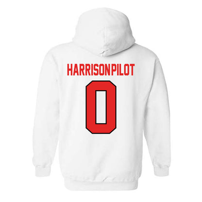 Texas Tech - NCAA Football : Mikal Harrison-Pilot - Classic Shersey Hooded Sweatshirt-1