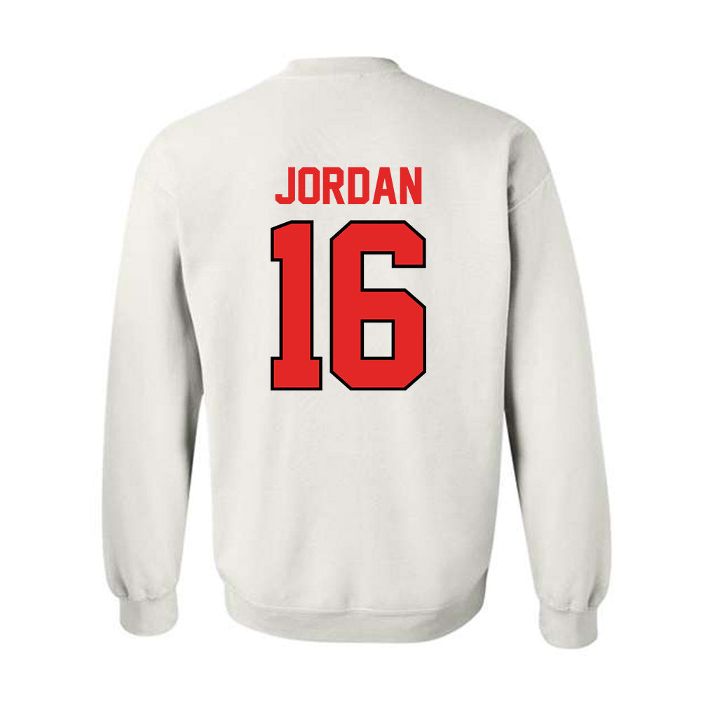 Texas Tech - NCAA Baseball : Will Jordan - Classic Shersey Crewneck Sweatshirt-1