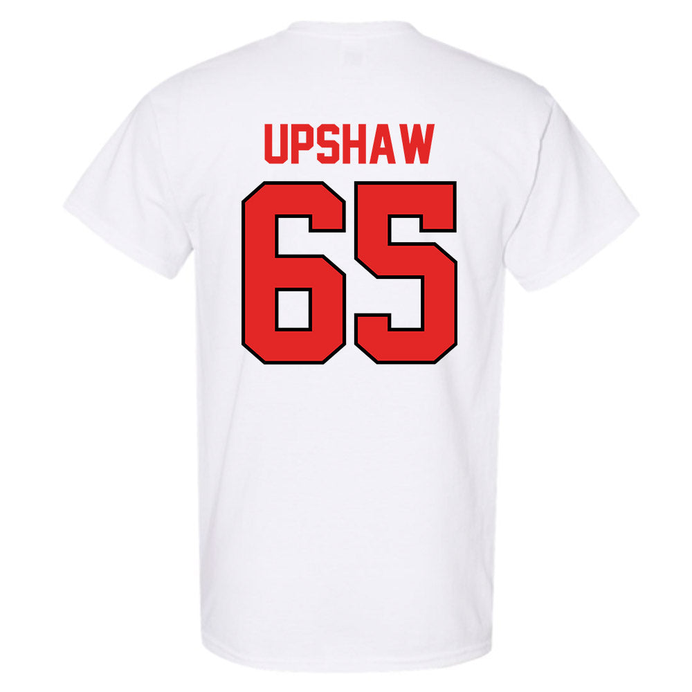 Texas Tech - NCAA Football : Danthis Upshaw - Classic Shersey T-Shirt-1