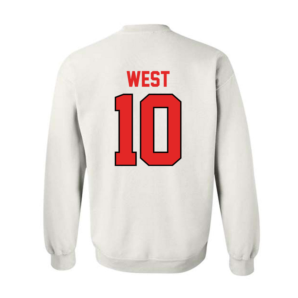 Texas Tech - NCAA Softball : Mallie West - Classic Shersey Crewneck Sweatshirt-1